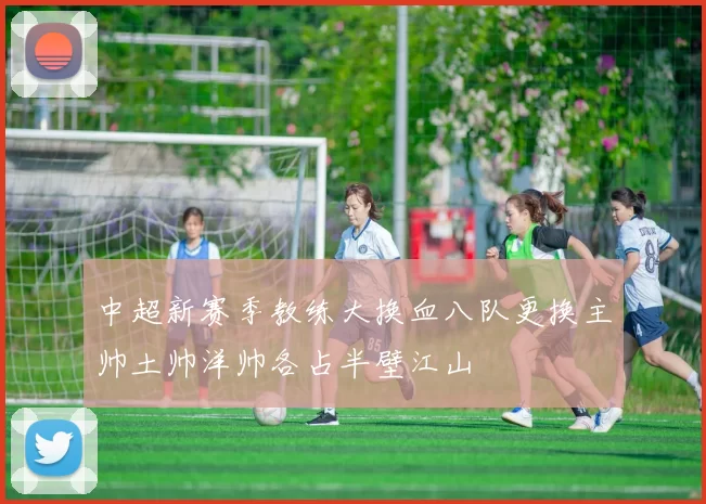 中超新赛季教练大换血八队更换主帅土帅洋帅各占半壁江山